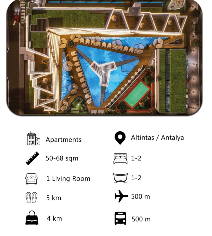 O.P. Project luxury apartment Antalya