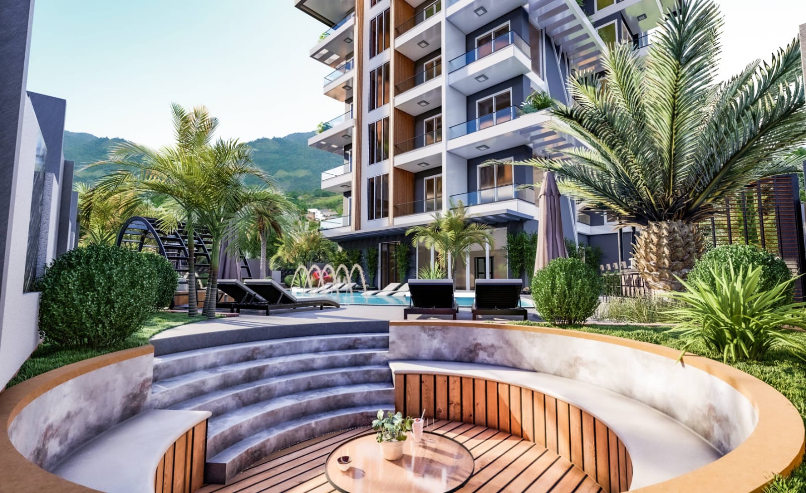 S.3 Projekt Luxuswohnung Antalya/ Mahmutlar