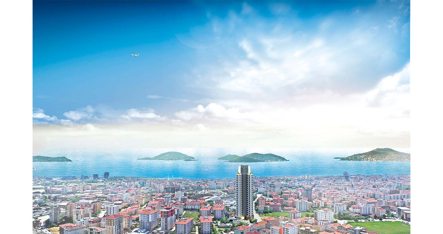 A.K Project Panoramic view of Istanbul/Kartal islands