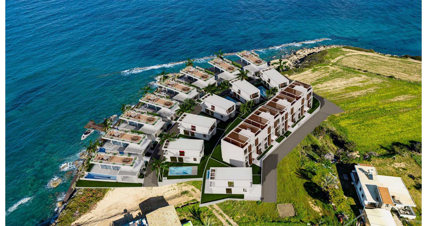 N. Projekt Luxuswohnung am Meer Zypern/Kucukerenkoy