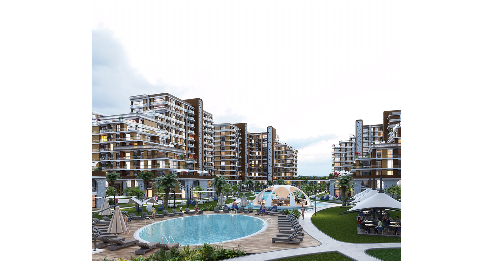 D.C Projekt moderner städtischer Wohnbau Istanbul/Beylikduzu
