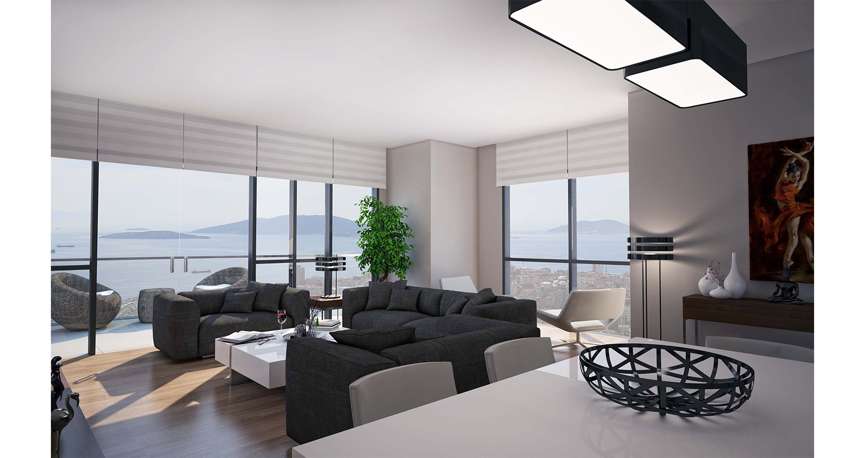 M.A project with sea view Istanbul/Kartal