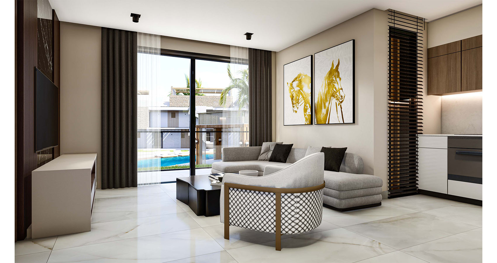 Роскошные апартаменты и роскошная вилла T.H Project Кипр/Кирения