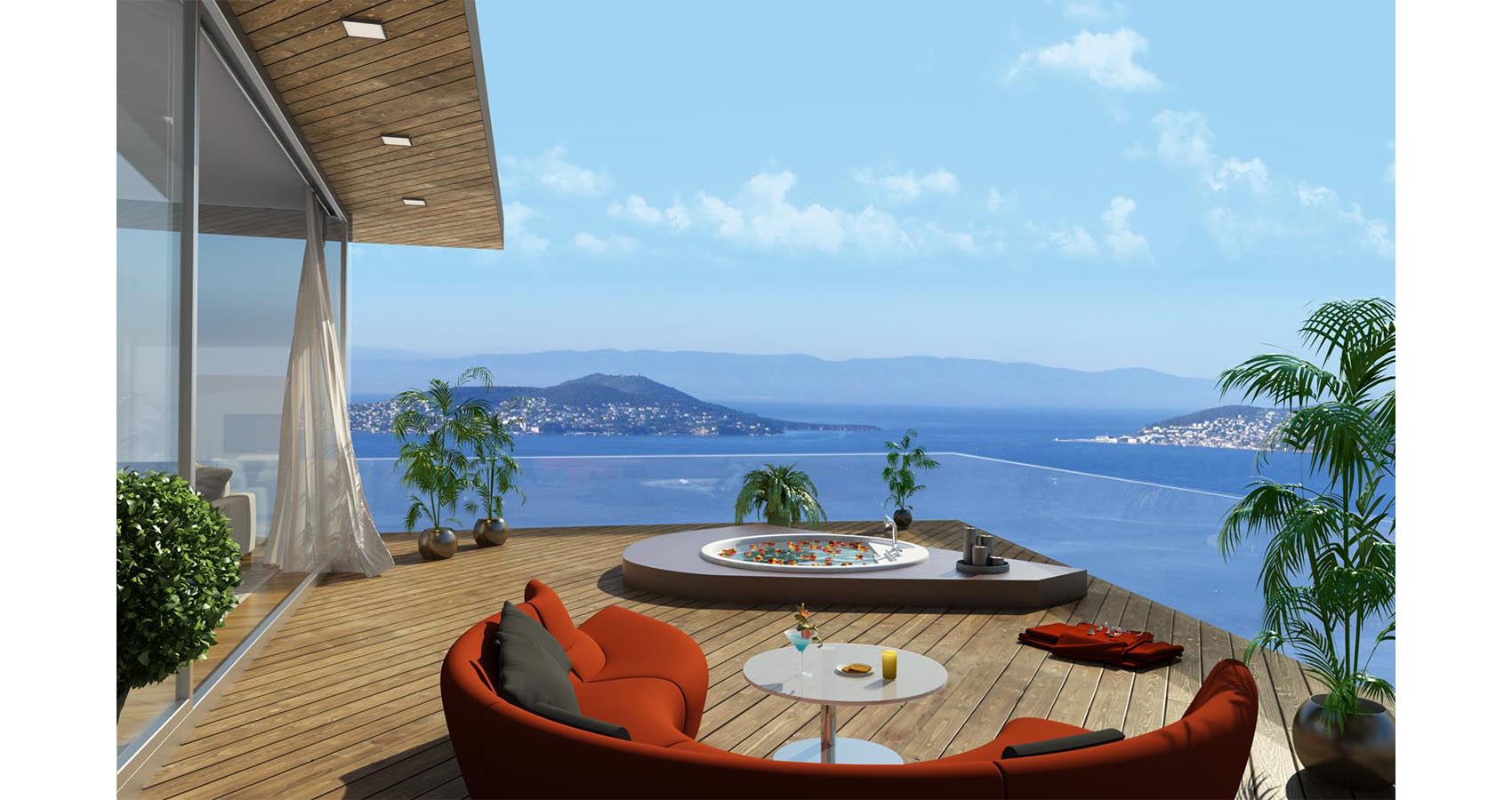 D.T.K project with perfect view İstanbul/Kartal