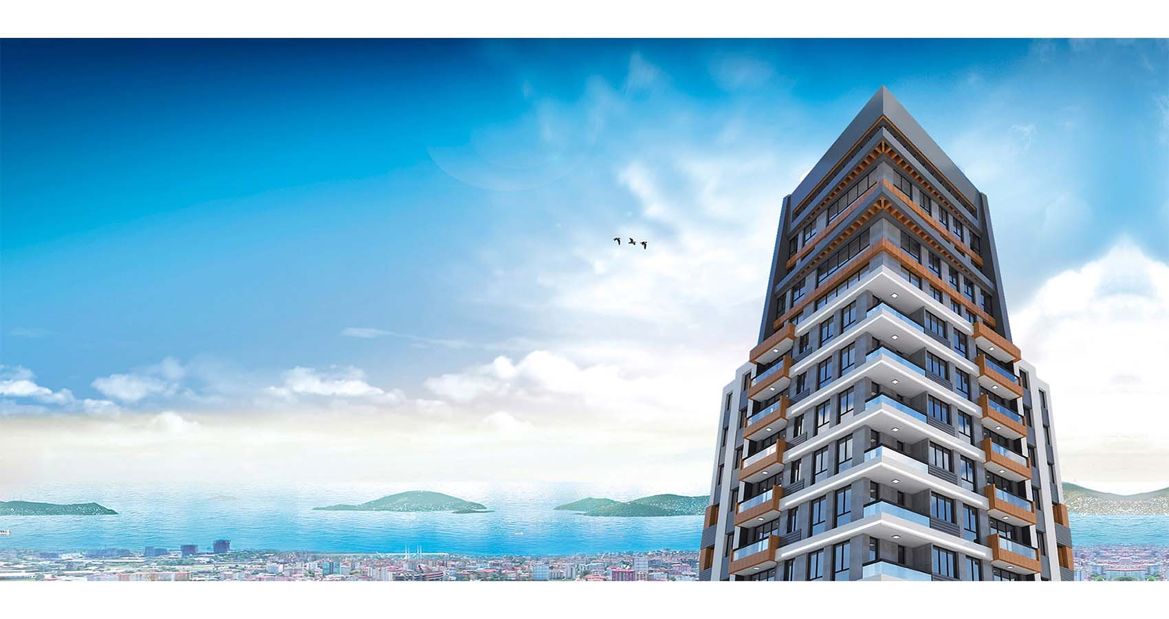 A.K Project Панорамный вид на Стамбул/острова Картал