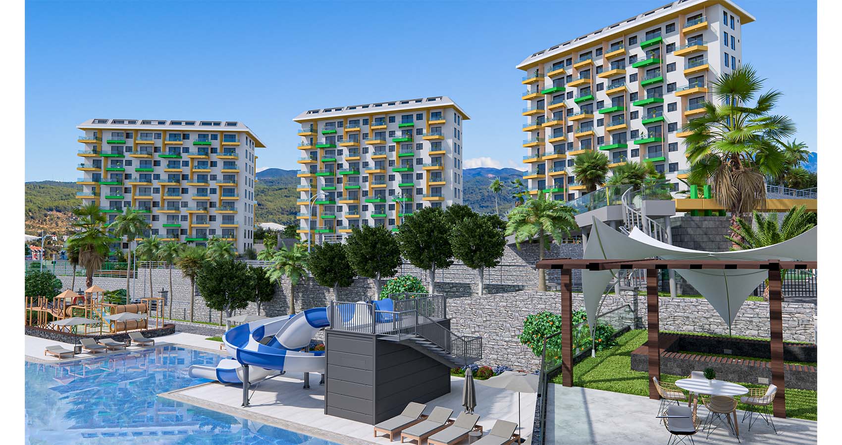 A.G.T Projekt Luxuswohnung Antalya/Avsallar
