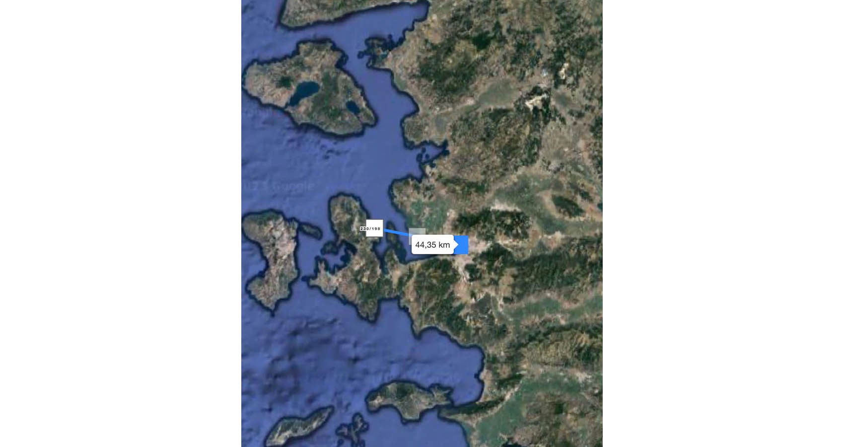 1016.12 m2 plot with space for 5 Luxury Sea View Villas Izmir/plot / DIRECT FROM STATE