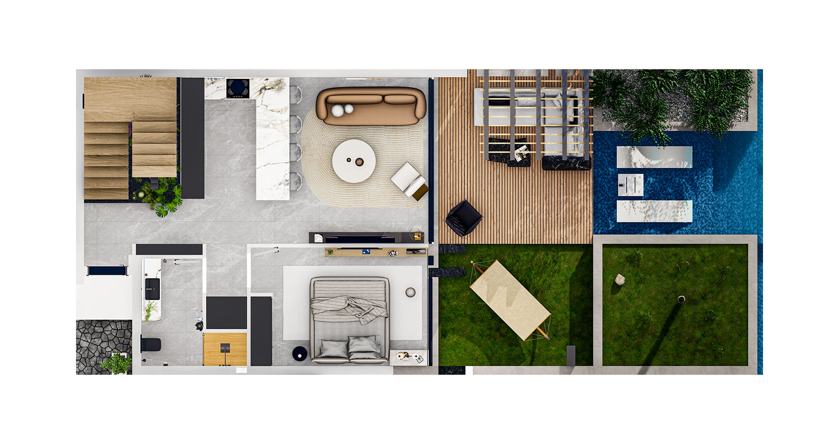 C-V.B Project luxury apartment Cyprus/Iske