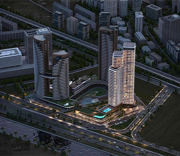 Проект F.N 700 метров до моря роскошная квартира Измир/Конак