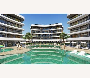 E.G Projekt zentralgelegenes Luxuswohnung Antalya/Alanya/Direkt vom Eigentümer